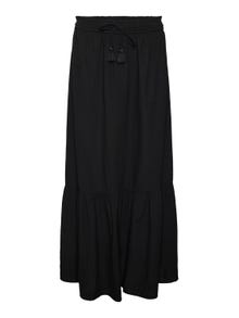 Vero Moda VMPRETTY Long skirt -Black - 10311167