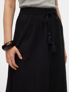 Vero Moda VMPRETTY Korkea vyötärö Pitkä hame -Black - 10311167