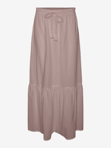 Vero Moda VMPRETTY Hög midja Lång kjol -Sphinx - 10311167