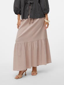 Vero Moda VMPRETTY Hög midja Lång kjol -Sphinx - 10311167