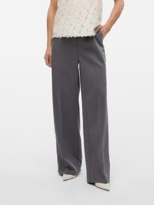 Vero Moda VMBEATE Pantaloni -Medium Grey Melange - 10311175