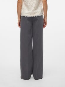 Vero Moda VMBEATE Trousers -Medium Grey Melange - 10311175