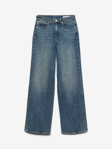 Vero Moda VMTESSA Vita alta Wide Fit Jeans -Medium Blue Denim - 10311179