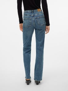 Vero Moda VMTESSA Vita alta Wide Fit Jeans -Medium Blue Denim - 10311179