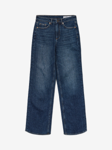 Vero Moda VMTESSA High rise Wide leg fit Jeans -Dark Blue Denim - 10311180