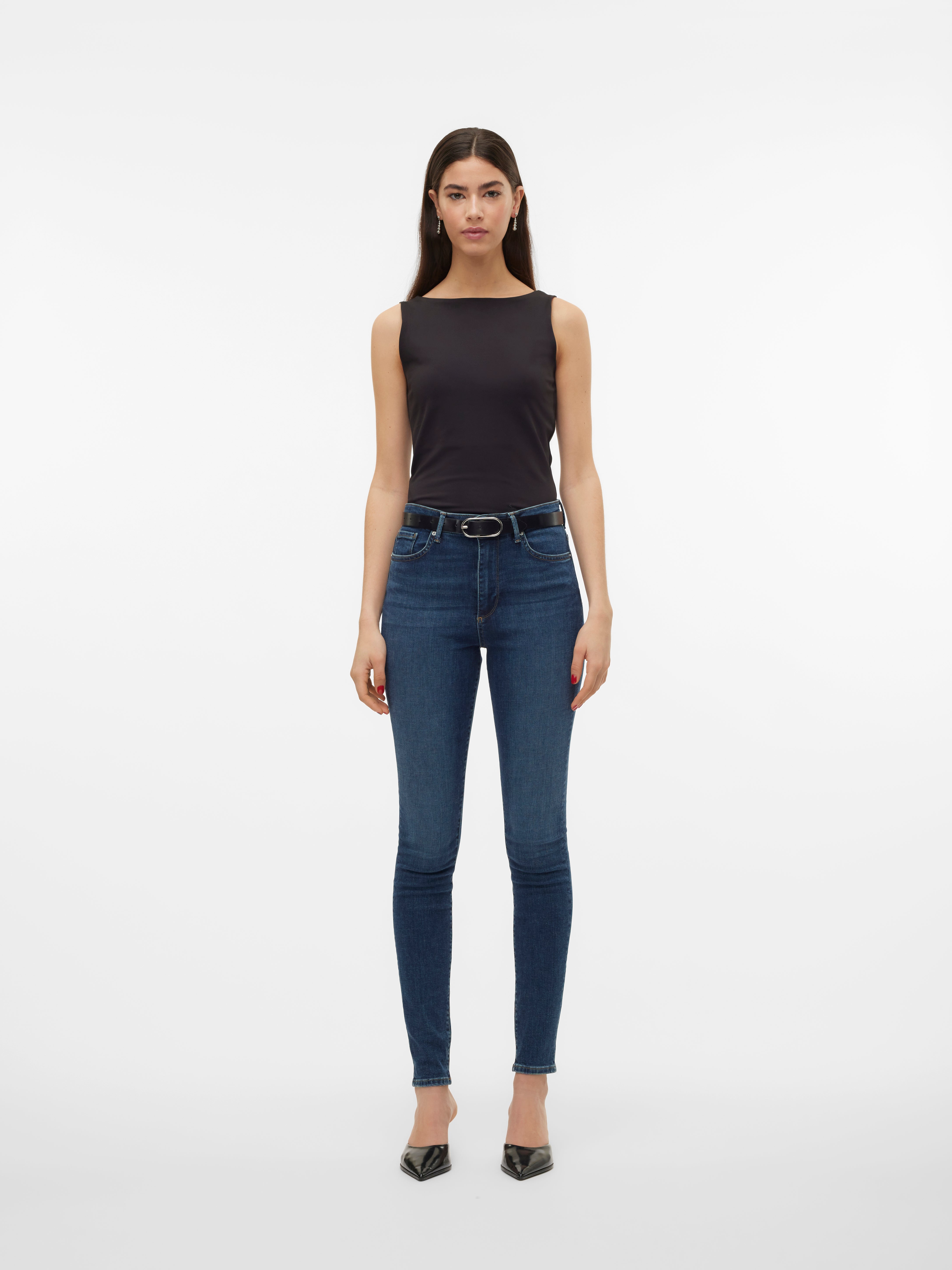 VMSOPHIA Taille haute Skinny Fit Jeans