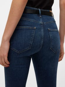 Vero Moda VMSOPHIA Taille haute Skinny Fit Jeans -Dark Blue Denim - 10311182