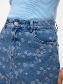 Vero Moda VMNELLE Middels høy midje Kort skjørt -Light Blue Denim - 10311264