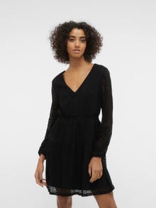 Vero Moda VMHONEY Kort klänning -Black - 10311277