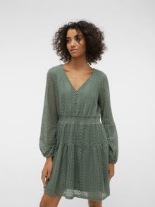 Vero Moda VMHONEY Krótka sukienka -Laurel Wreath - 10311277