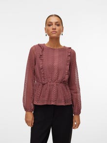 Vero Moda VMHONEY Tops -Rose Brown - 10311279