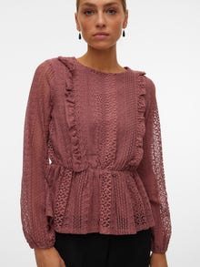 Vero Moda VMHONEY Top -Rose Brown - 10311279