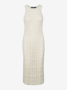 Vero Moda VMFABIENNE Lang kjole -Birch - 10311305