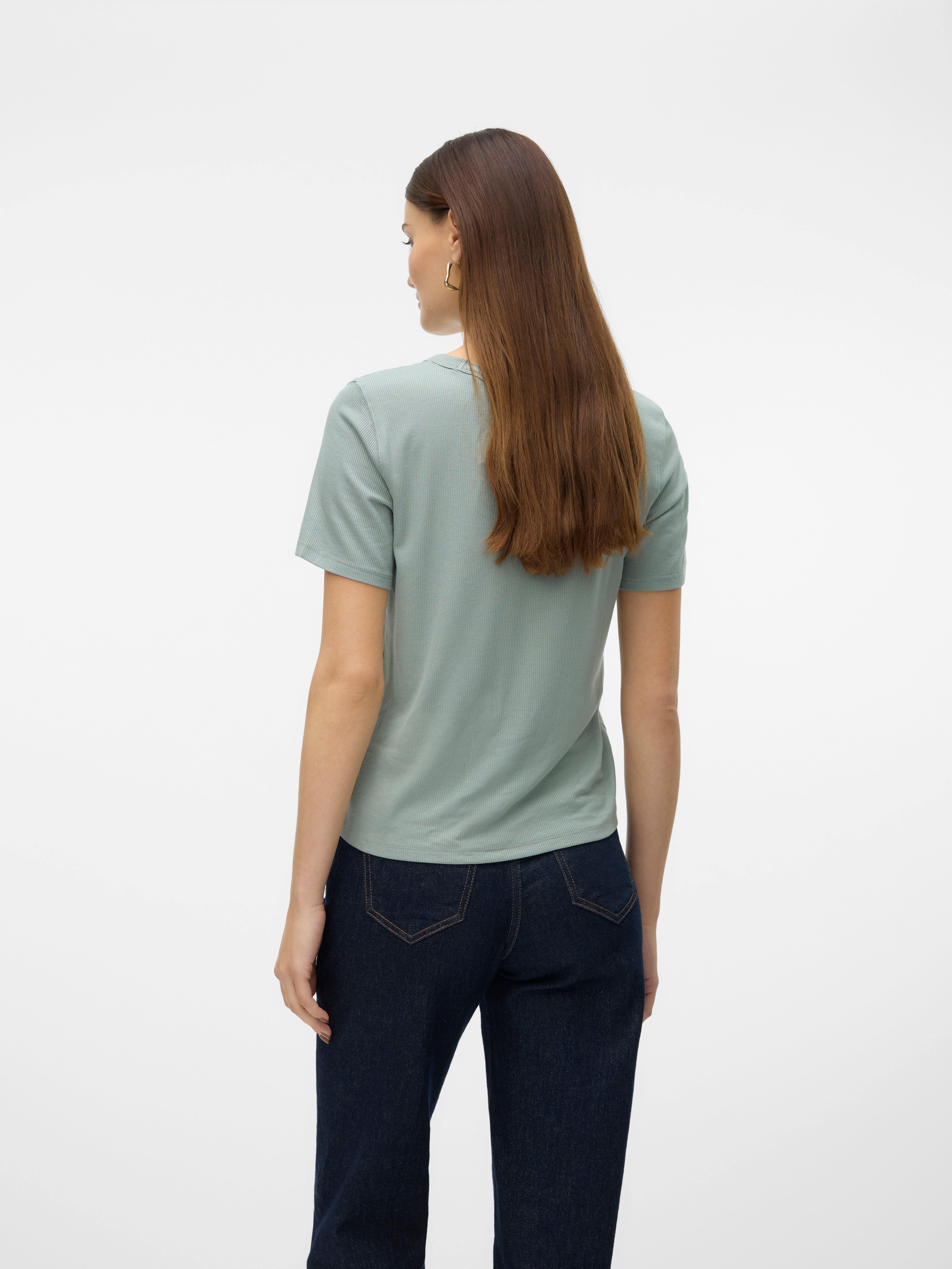 VMIRWINA T-Shirt | Mittelgrün | Vero Moda®