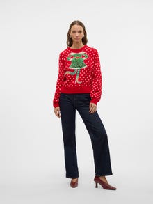 Vero Moda VMSPARKLE Trøje -Chinese Red - 10311359