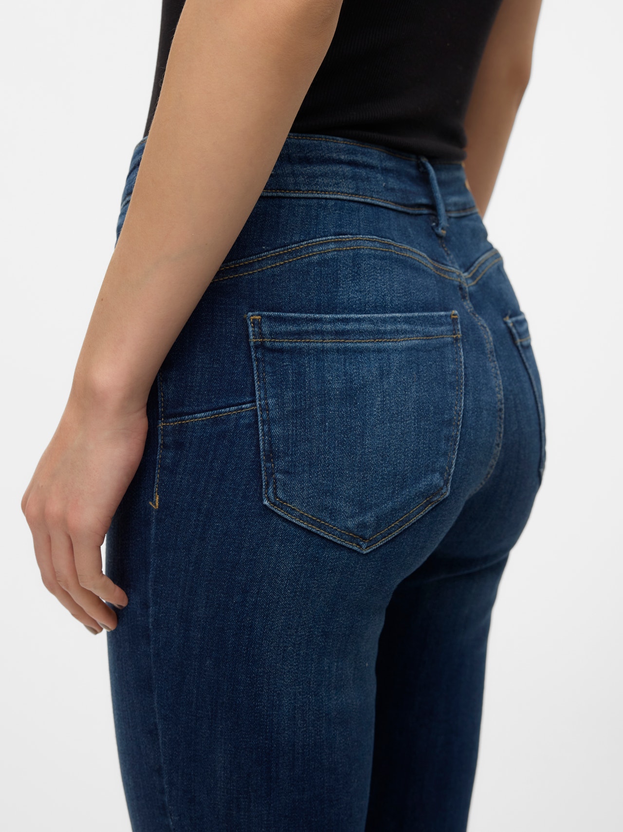 Vero Moda VMTANYA Skinny fit Jeans -Dark Blue Denim - 10311369