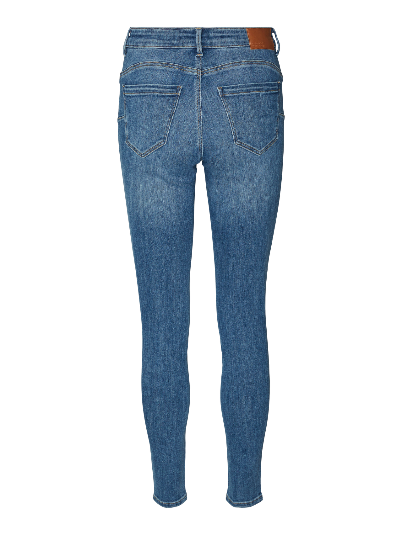 Vero Moda VMTANYA Krój skinny Jeans -Medium Blue Denim - 10311370