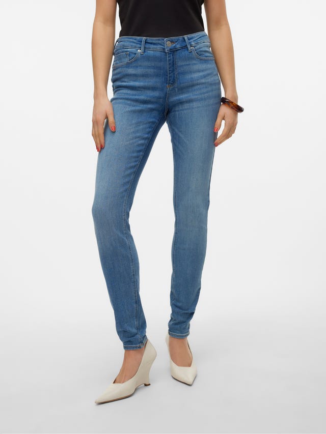 Vero Moda VMTANYA Mid rise Skinny fit Jeans - 10311370