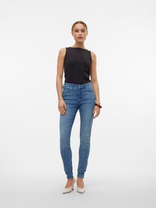 Vero Moda VMTANYA Krój skinny Jeans -Medium Blue Denim - 10311370