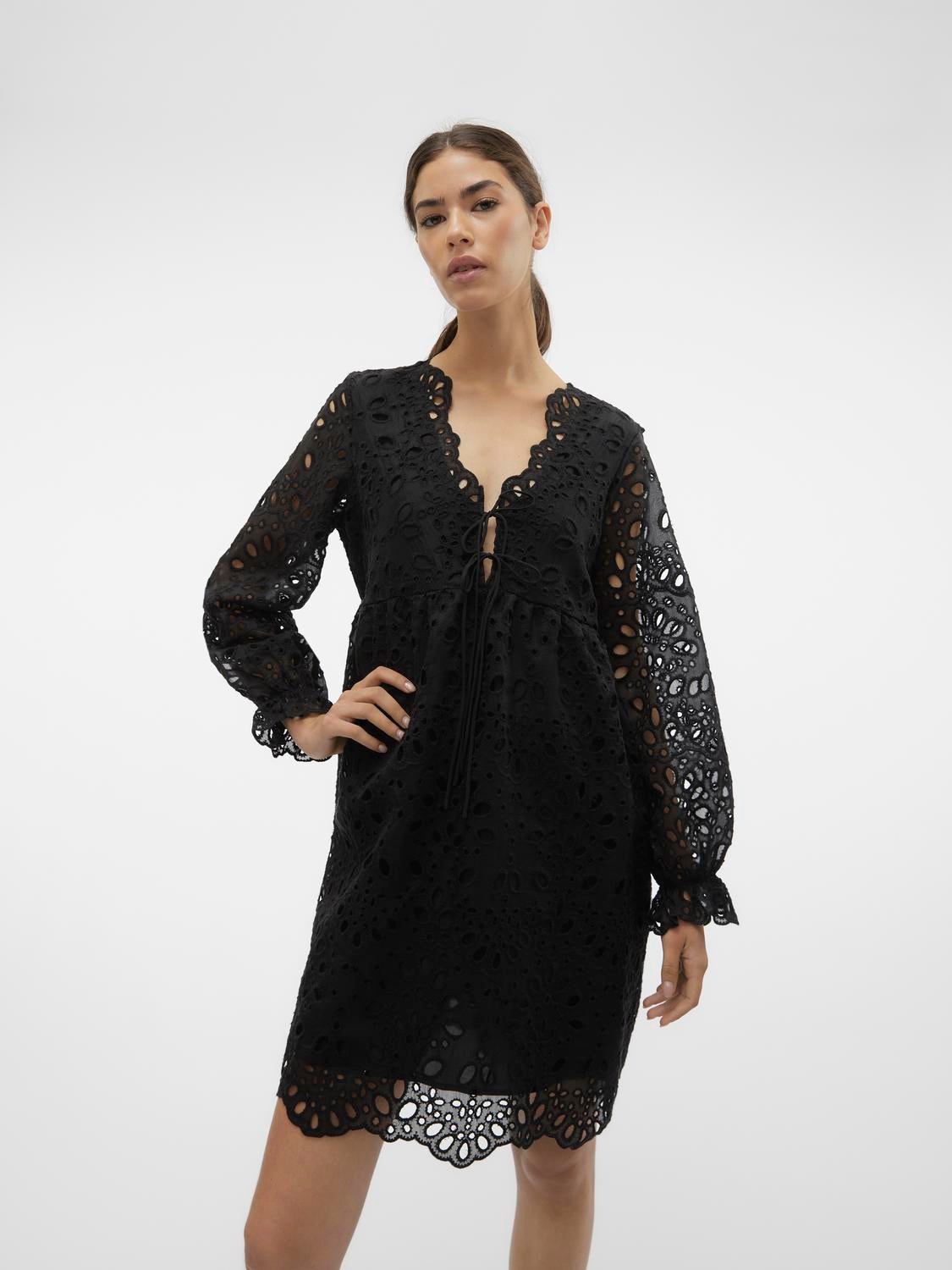 Vero Moda VMKEJSA Kort kjole -Black - 10311374