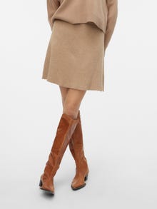 Vero Moda VMGOLD Krátká sukně -Silver Mink - 10311380