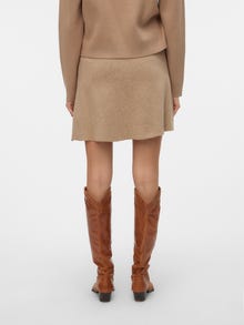 Vero Moda VMGOLD Krátká sukně -Silver Mink - 10311380
