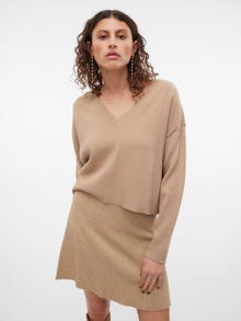 Vero Moda VMGOLD Pullover -Silver Mink - 10311403