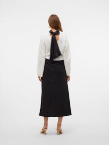 Vero Moda VMFIE Cintura media Falda larga -Black - 10311410