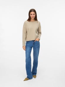 Vero Moda VMSABA Pullover -Abbey Stone - 10311422