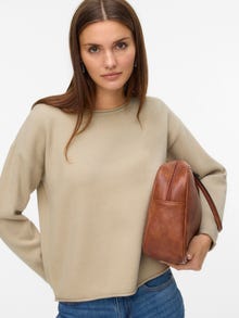 Vero Moda VMSABA Pullover -Abbey Stone - 10311422