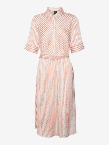 Vero Moda VMLILLIAN Midi dress -Burnt Sienna - 10311439