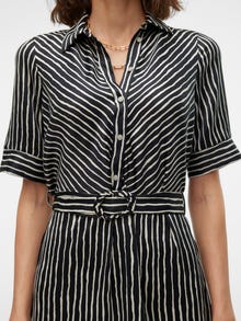 Vero Moda VMLILLIAN Midi dress -Black - 10311439