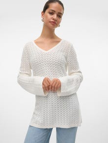 Vero Moda VMIBERIA Neulepuserot -Snow White - 10311501