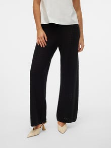 Vero Moda VMIBERIA Wysoki stan Spodnie -Black - 10311502