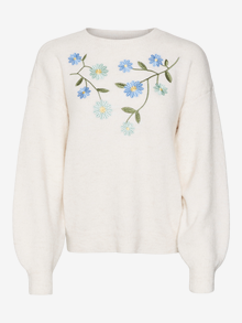 Vero Moda VMALINA Neulepuserot -Birch - 10311519
