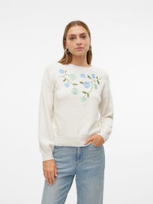 Vero Moda VMALINA Pullover -Birch - 10311519