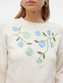 Vero Moda VMALINA Pullover -Birch - 10311519