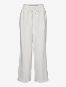 Vero Moda VMENYA Tiro alto Pantalones -Silver Lining - 10311522
