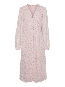 Vero Moda VMAMALIA Midi dress -Primrose Pink - 10311523