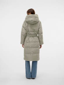 Vero Moda VMLEONIE Daune Mantel -Abbey Stone - 10311566