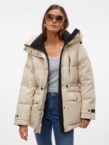 Vero Moda VMEXPLORE Down Jacket -Oatmeal - 10311573