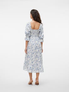 Vero Moda VMNOMIA Langes Kleid -Snow White - 10311587