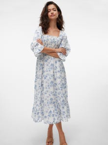 Vero Moda VMNOMIA Long dress -Snow White - 10311587