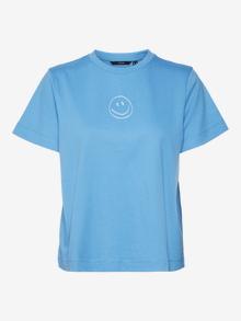 Vero Moda VMSARA T-Shirt -Blue Jasper - 10311633