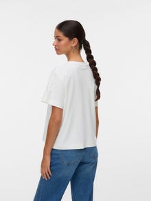 Vero Moda VMSARA T-shirts -Snow White - 10311633