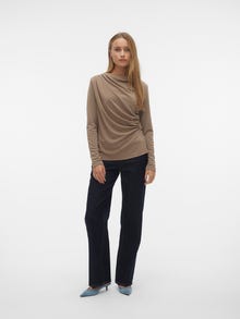 Vero Moda VMWILLOW Top -Fossil - 10311646