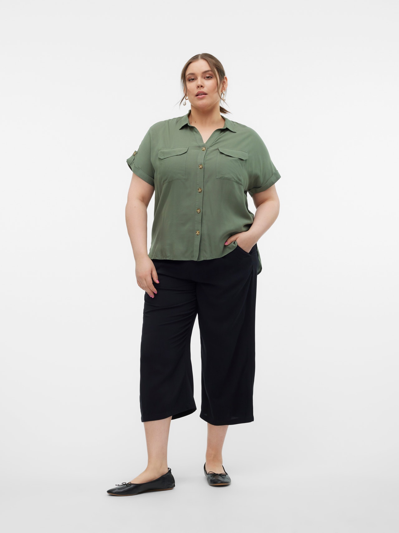 Vero Moda VMCBUMPY Camisas -Laurel Wreath - 10311662