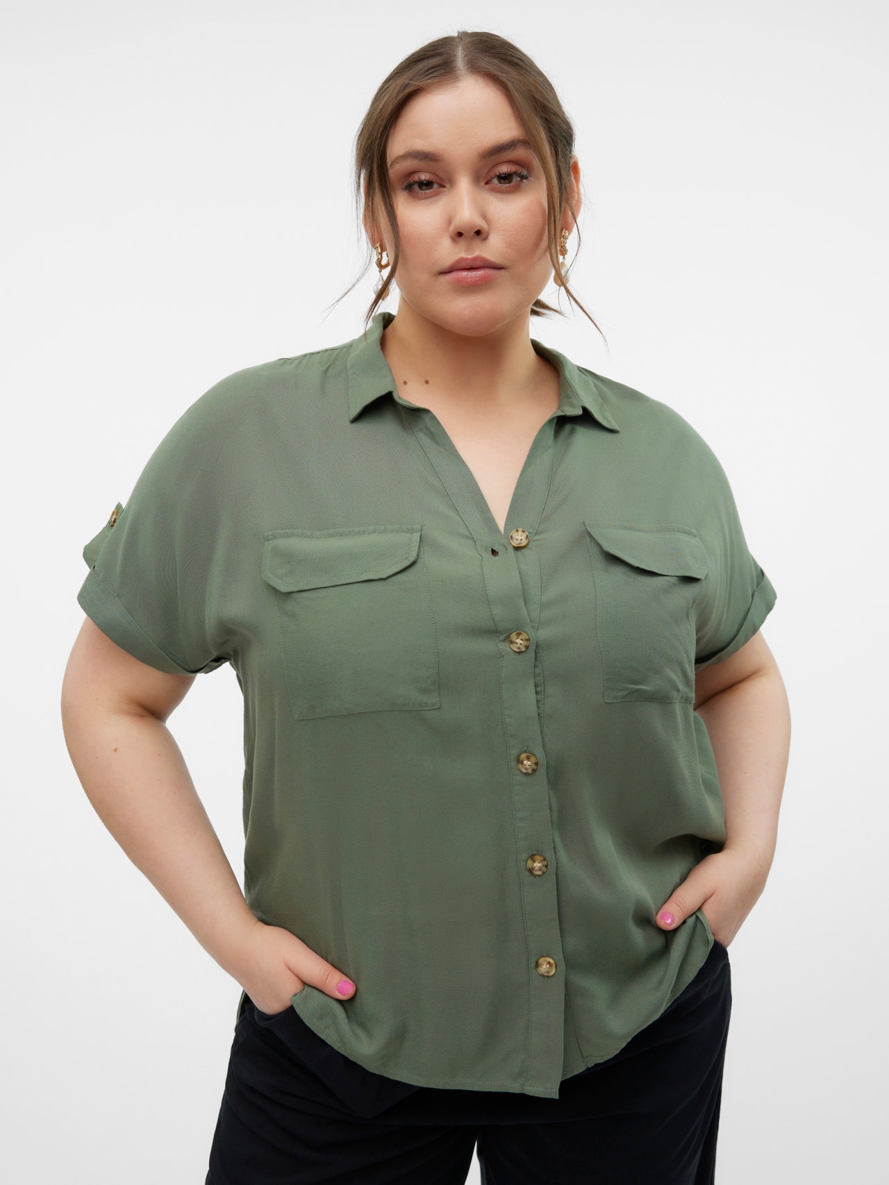 Vero Moda VMCBUMPY Camisas -Laurel Wreath - 10311662