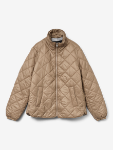Vero Moda VMSKYLAR Pikowana kurtka -Silver Mink - 10311669