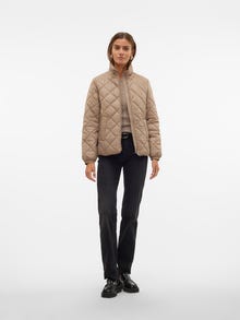 Vero Moda VMSKYLAR Gequilte jas -Silver Mink - 10311669